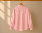 Blush Belle Linen Shirt