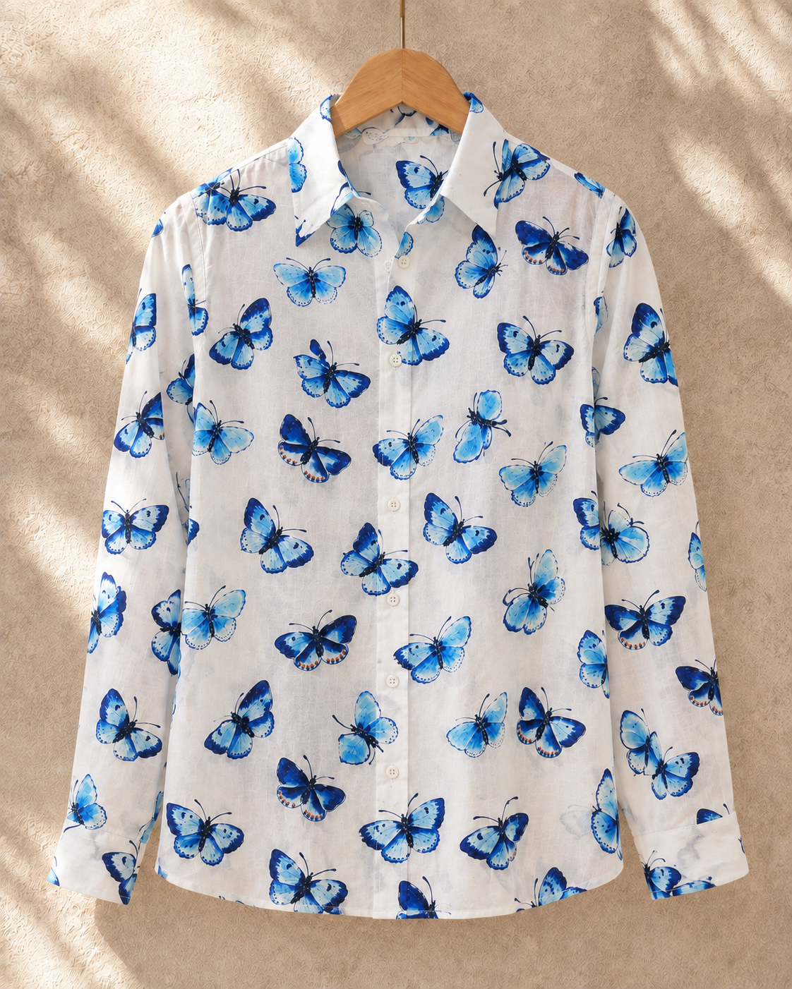 Azure Butterfly Classic Shirt