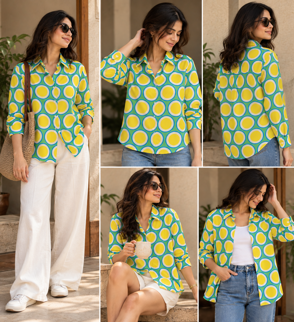 Sunny Circles Shirt